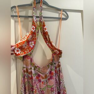 Etro Orange and Pink Fabric